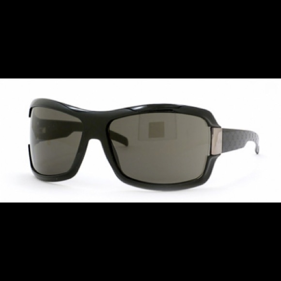 Gucci black wrap-around sunglasses - Picture 1 of 8